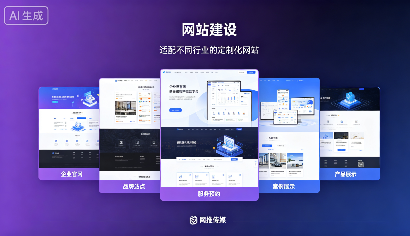 网站建设项目宣传截图